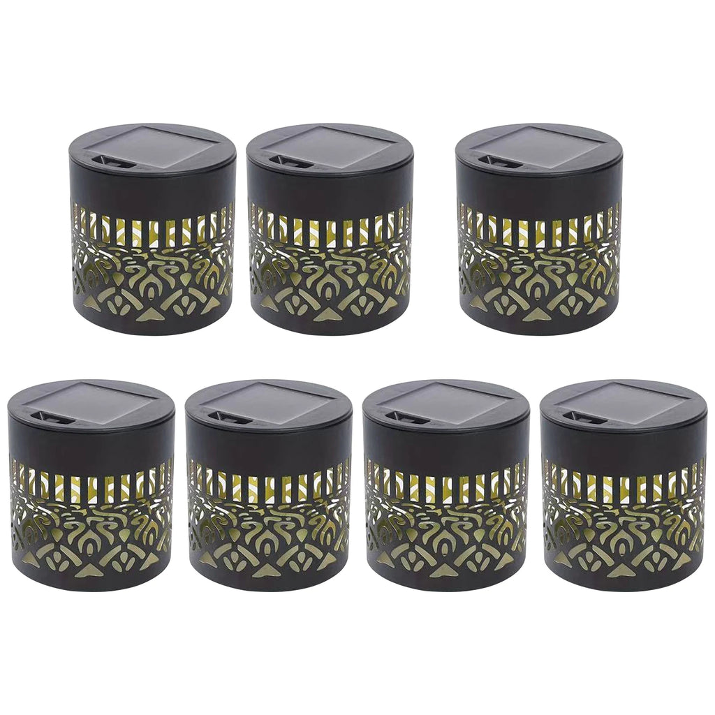 1 2 Solar-powered Datura Lantern Light Wall Lamp Outdoor Garden Patio