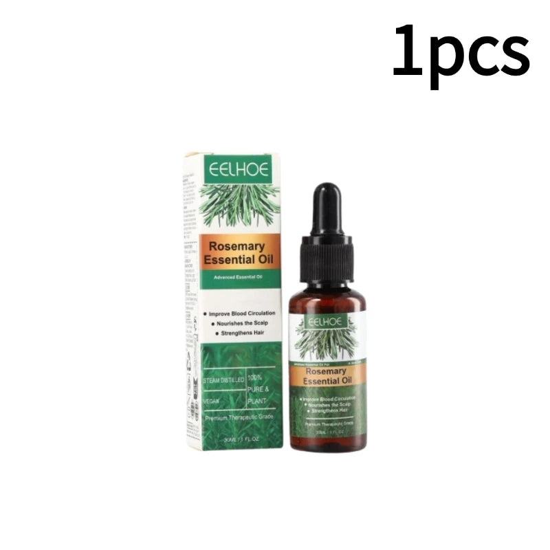 1/2/3pcs Rosemary Essential Oil Hair Growth Oils Natural Hair Essential Oils For Repair Damaged Hair Nourish Shiny Hair Care Zpaxo 1pcs