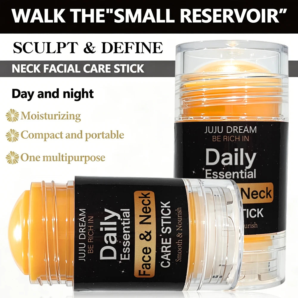 JUJU DREAM Face Neck Care Stick Anti-Wrinkle Moisturizing Firming Cream Smoothing Fine Lines Beauty Zpaxo