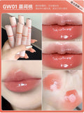 Into You Glow Lip Tint Mirror Light Velvet Gloss Long Lasting Glaze Zpaxo GW01