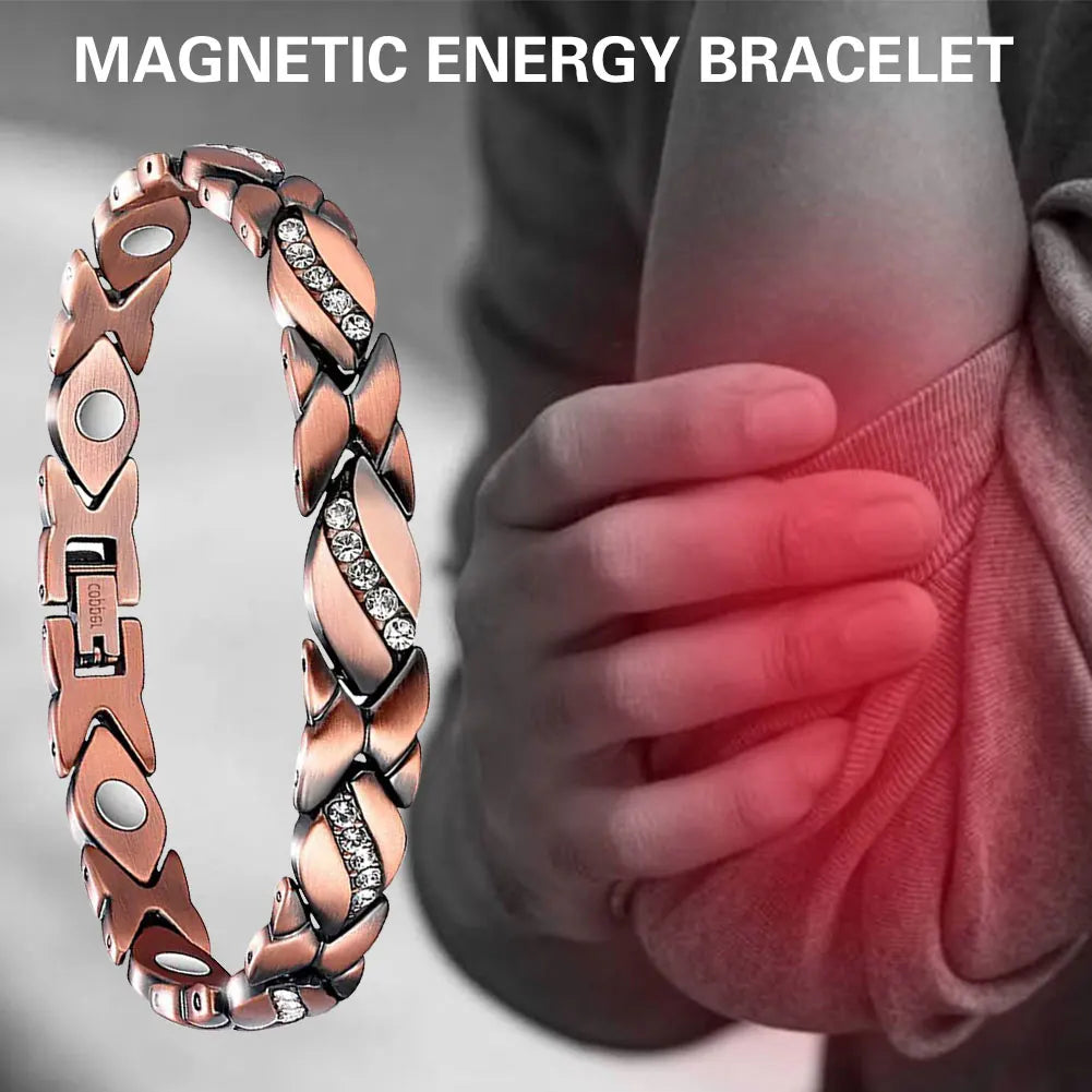 Ultra Magnetic Bracelets 3500 Gauss Magnets Bracelet Pure Copper Zpaxo