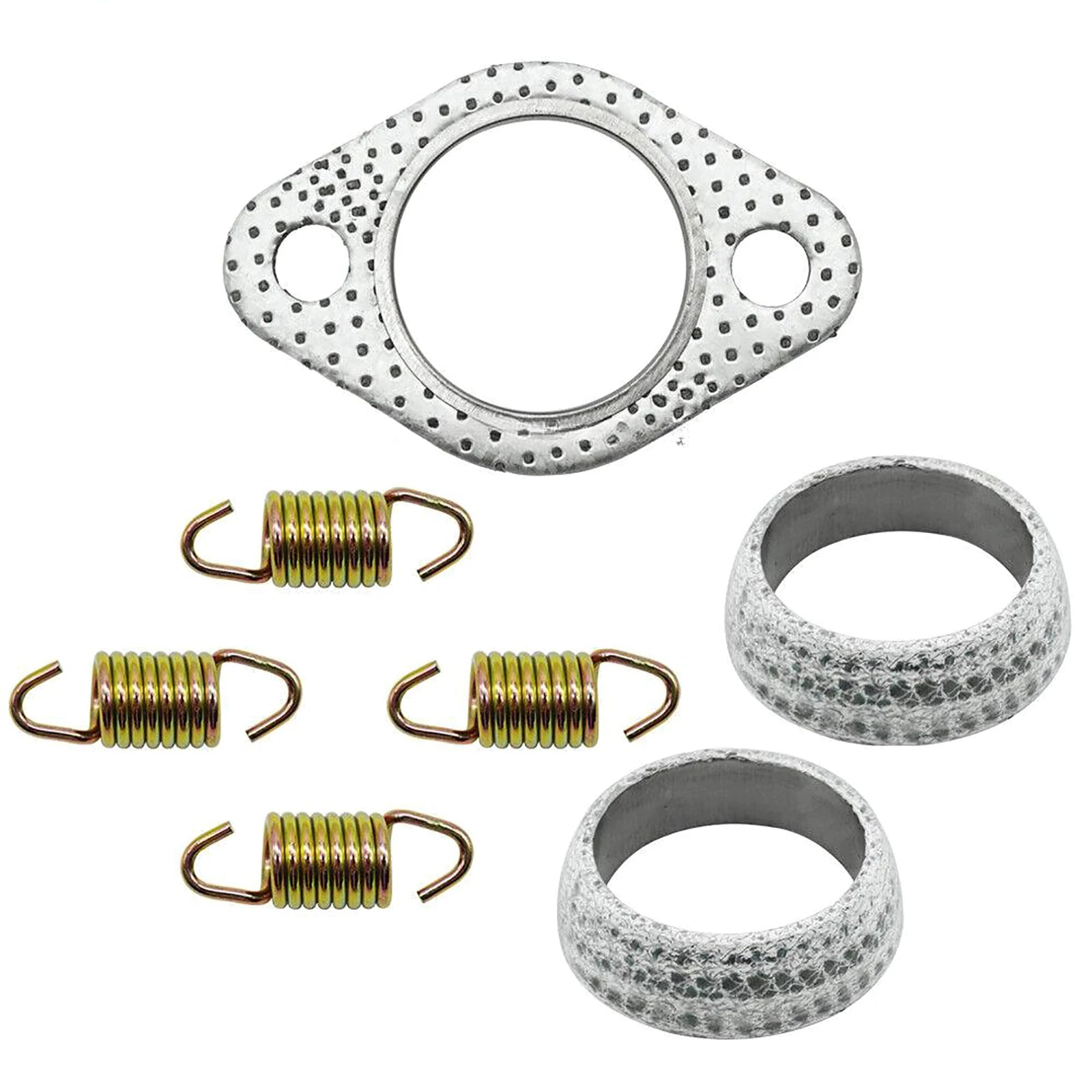 Exhaust Muffler Gasket Spring Rebuild Polaris Hawkeye 300 Ranger 500
