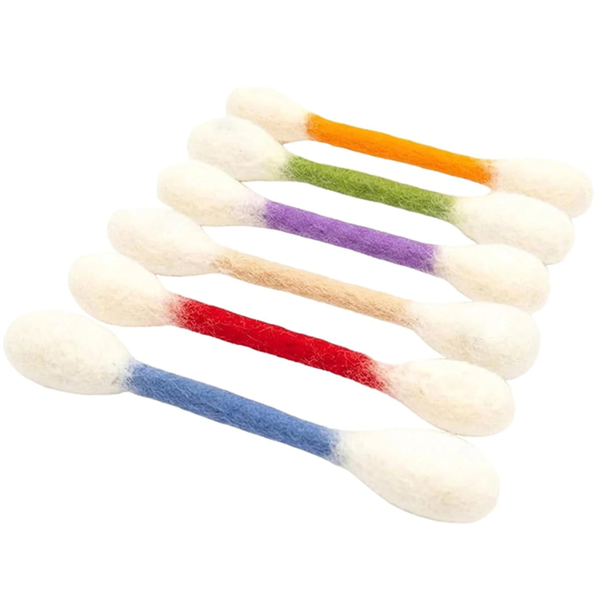 Creative Large Cotton Swab Shaped Catnip Toy 6-pcs Giant Kitten Zpaxo Style 7