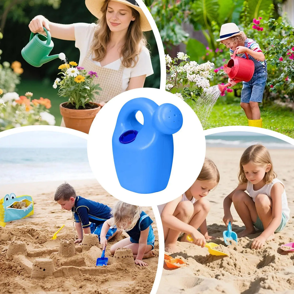 Watering Can Kids Gentle Spray Nozzle Water Play Toy Small Courtyard Zpaxo