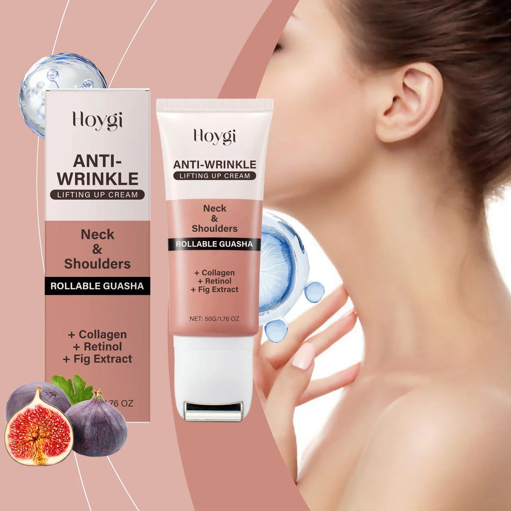 Retinol Neck Cream Lighten Fine Lines Firming Lifting Wrinkle Remover Increase Skin Elasticity Eliminate Double Chin Neck Care Zpaxo