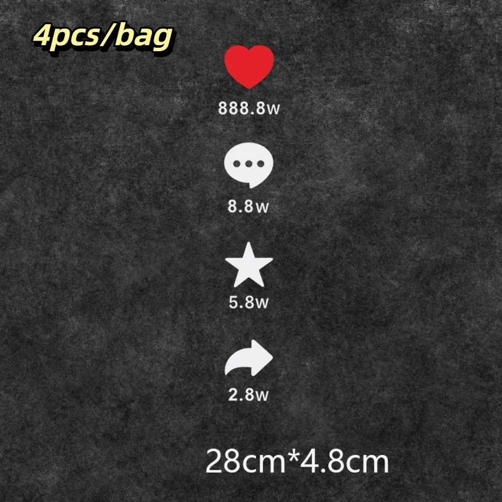 Bag Funny Design Car Sticker Lovely Heart Creative Vinyl Decal Sun Zpaxo style3