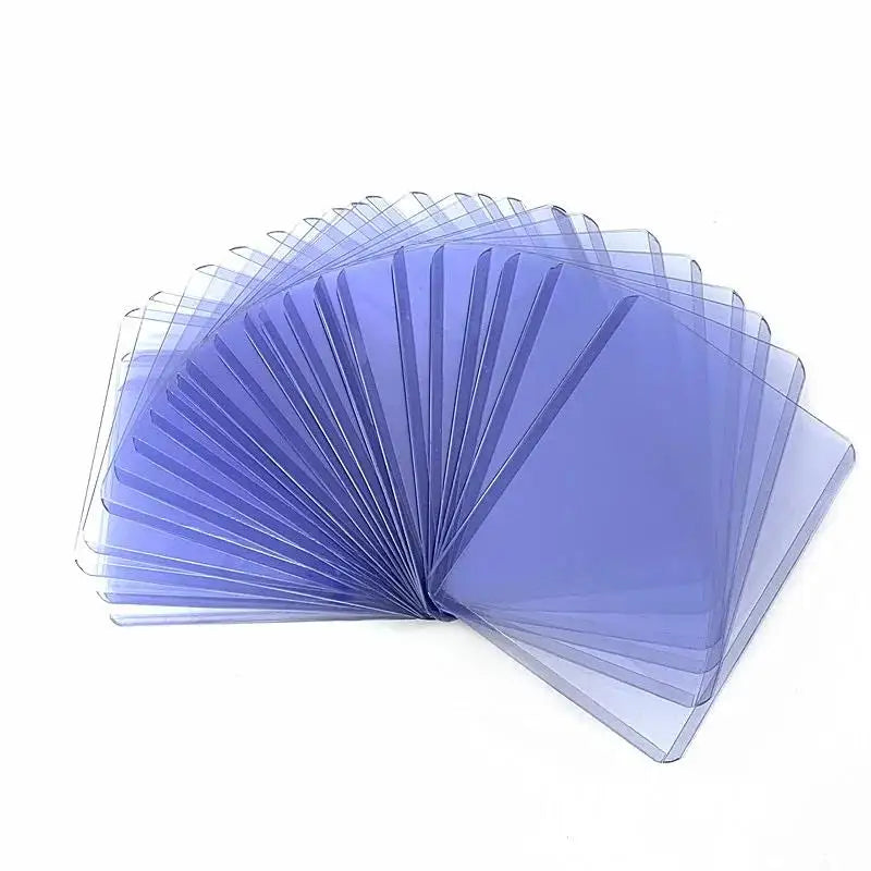 1- 35PT Trading Card Holder Transparent Protective Hard Plastic