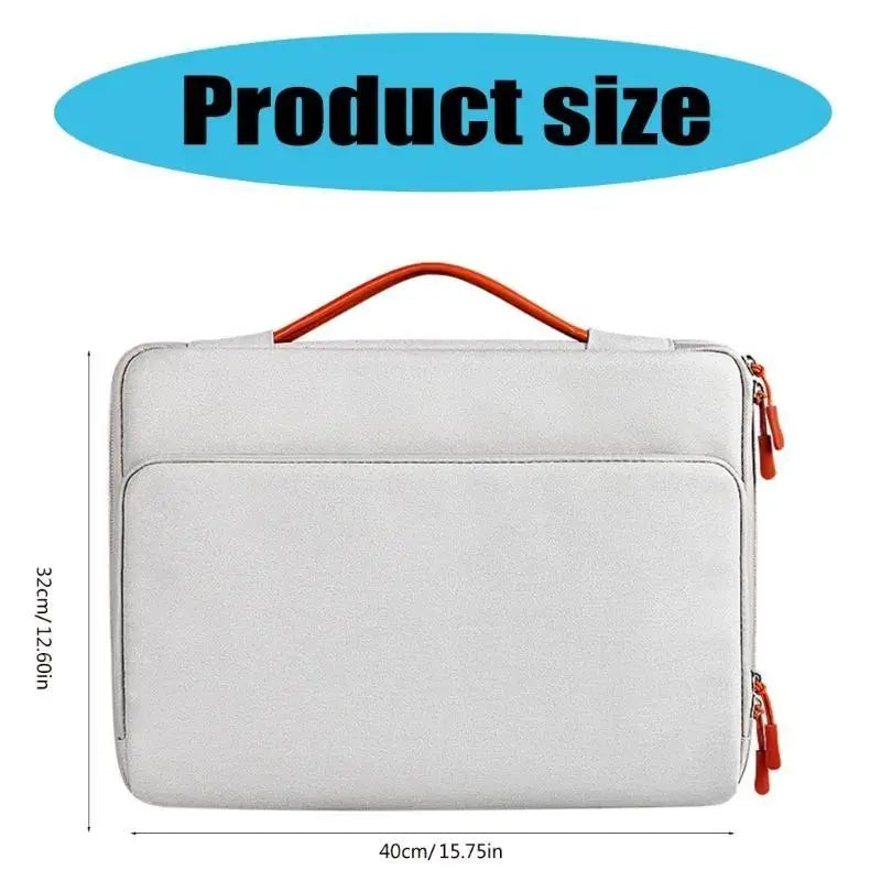 Laptop Bag 16inch Briefcases Shoulder Bag Water Repellents Laptop Bag Bussiness Carrying Handbag Laptop Sleeve for Women Zpaxo