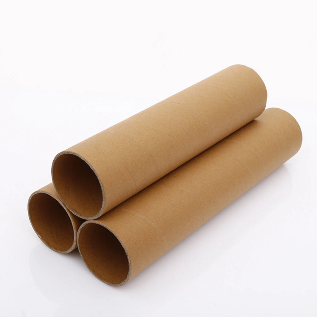 Long Cardboard Poster Tubes Mailing Caps Storage Postal Tube Zpaxo