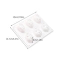 3D Easter Bunny Rabbit Silicone Mold Chocolate Fondant Mousse Cake Decorating Dessert Pudding Baking Candle Soap Craft Casting Zpaxo J2525