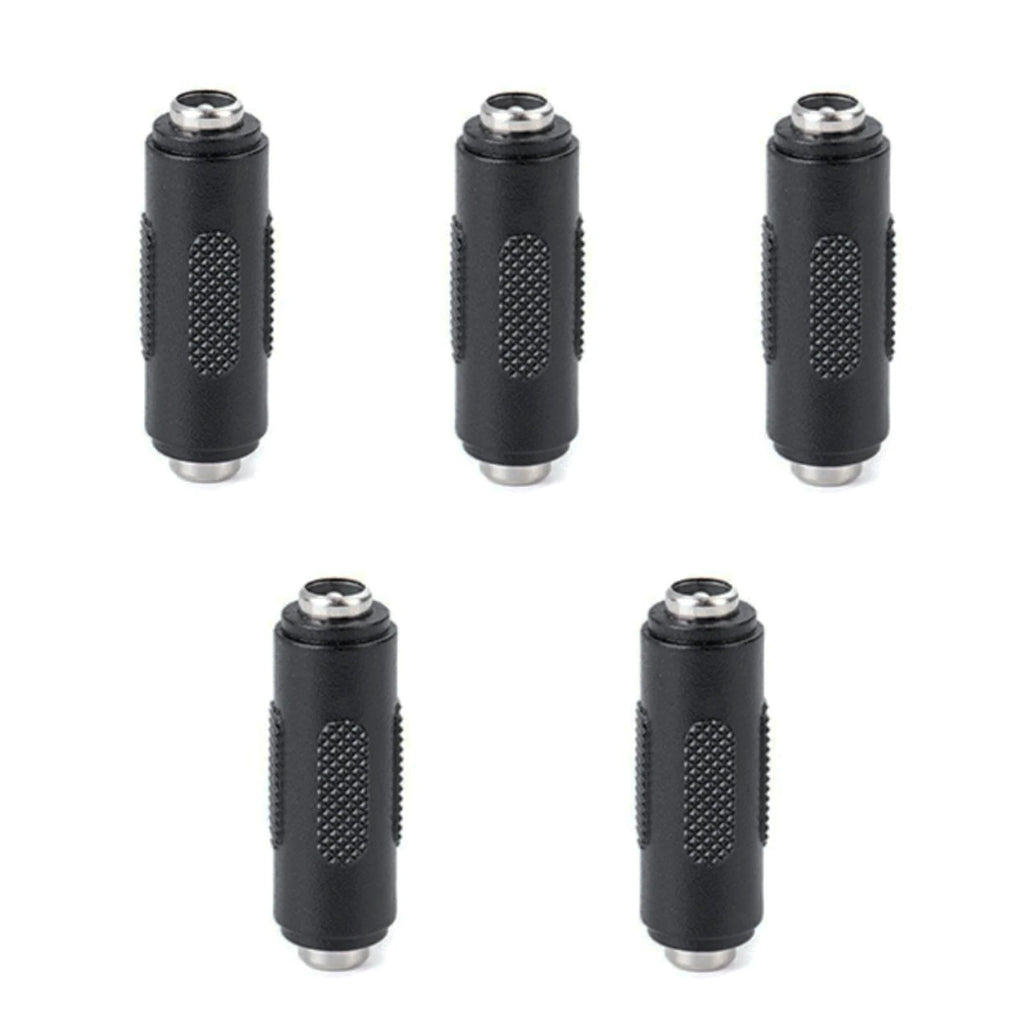 5 5mmx2 DC Coupler Female Power Connector F Adapter Jack Socket Plug