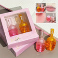 Small Honeypot Lip Oil Moisturizing and Fading Lip Pattern Water Lip Balm Dudu Lips Zpaxo Peach and Honey