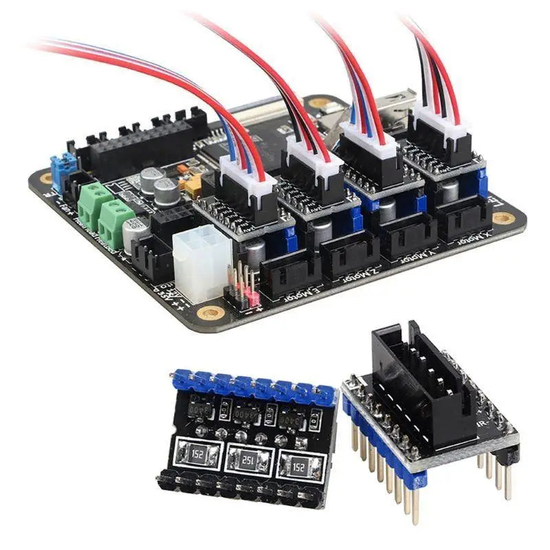 652F 1PC External High Power Switching Motor Driver Adapter Module for Microstep Driver 3D Printer Board for w/ 50cm 6pin Cab Zpaxo