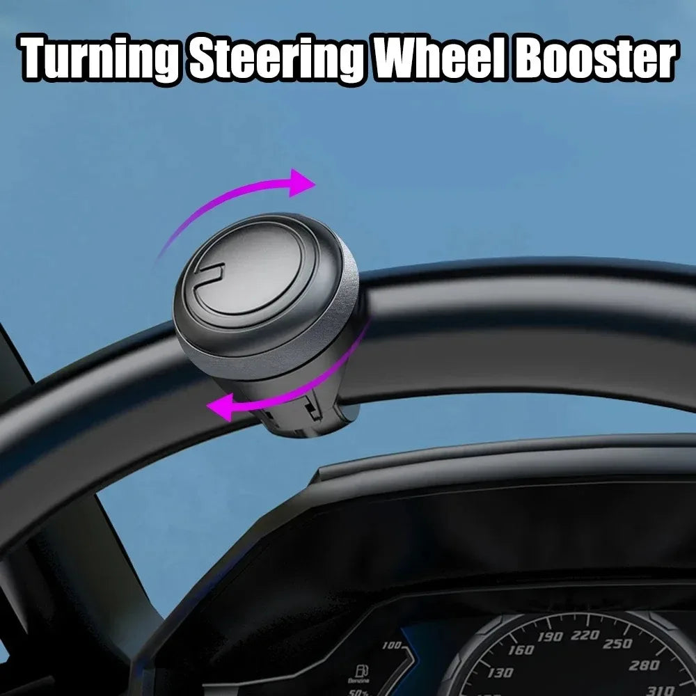 360° Steering Wheel Spinner Knob – Universal Metal Bearing Ball Steering Wheel Spinner Zpaxo