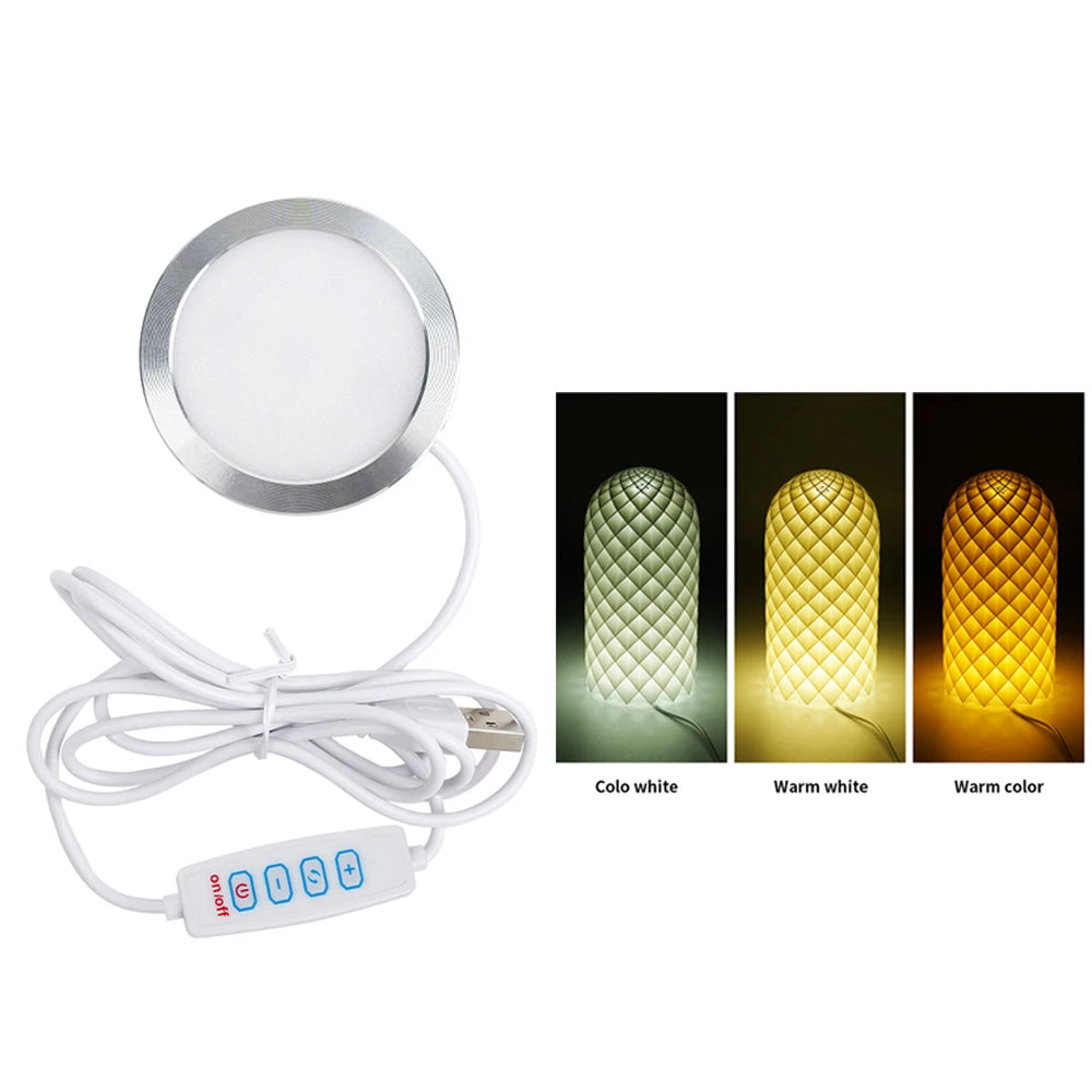 Bambu Lab LED Lamp Adjustable RGB Light Parts Hardware DIY Model Zpaxo Led Lamp Adjustable