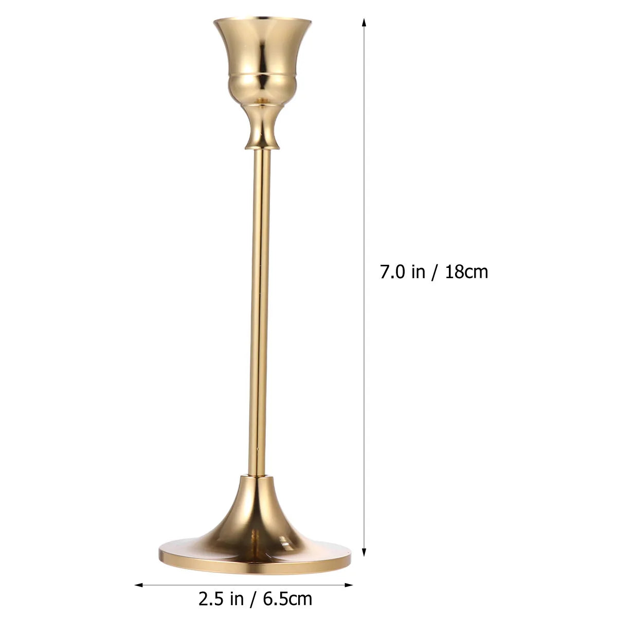Retro Iron Candleholder Unique Home Decoration Item Idea Table
