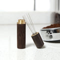 6-Needle Espresso Distribution Tool – WDT Wood Handle
