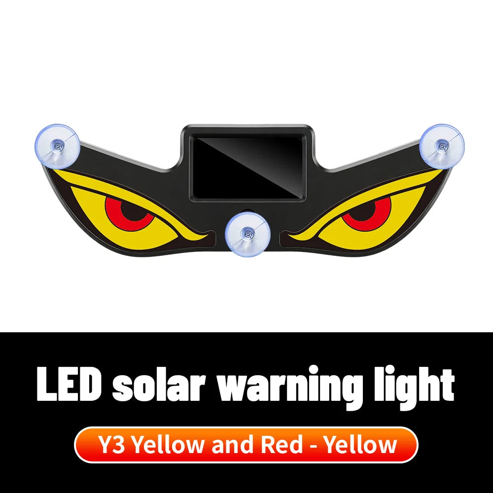 Blinking Animated Sun Magic Eye Car LED Light Dynamic Decorative Lamp Zpaxo C 3PCS