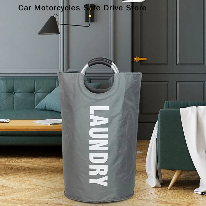 Oxford Cloth Laundry Bag Dirty Clothes Storage Basket Foldable