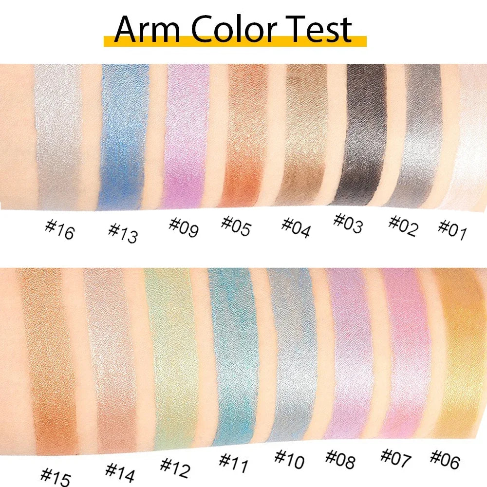 16Colors Shimmer Eyeshadow Stick Pearlescent Waterproof Eyeliner