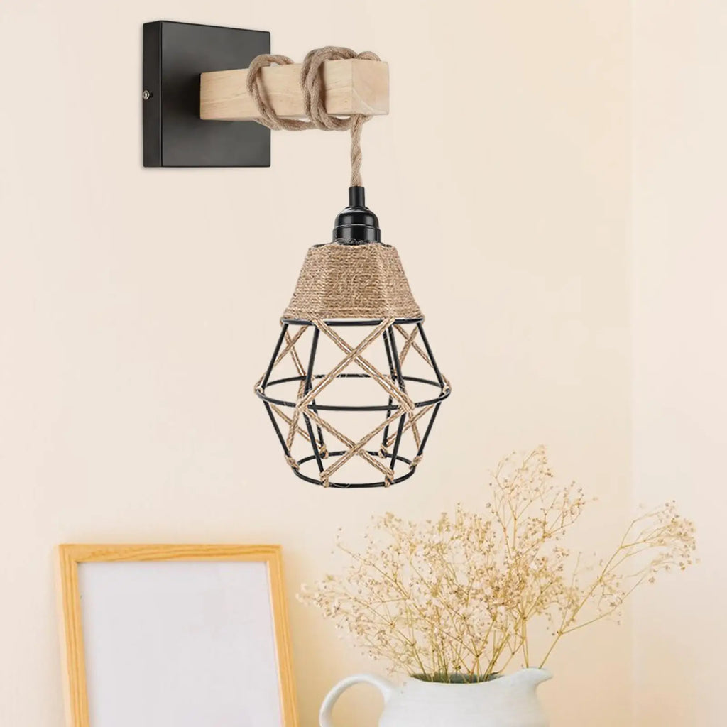Wall Sconce Wall Mount Lamp Retro Farmhouse Decorative Pendant Light for Hallway Reading Kitchen Restaurant Decoration Zpaxo