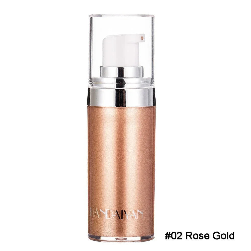 Liquid Highlighter Makeup Smooth Flash Skin Tone Summer Body Cream Zpaxo B