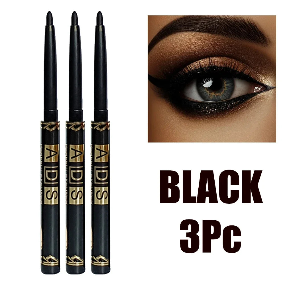 Quick-dry Eyeliner Pencil Lasting Smooth Matte Eye Liner Waterproof