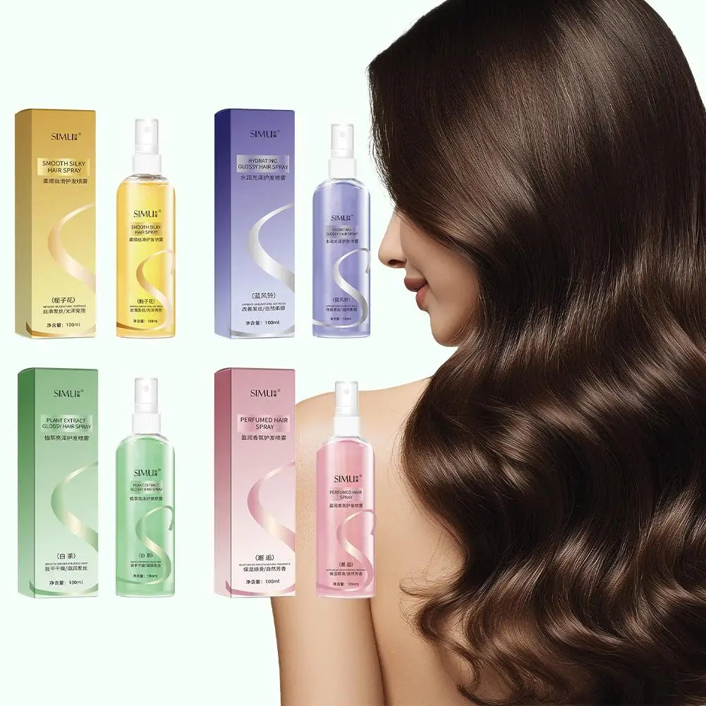 Natural Hair Oil Spray – Bluebell, Gardenia & White Tea | 100ml Hair Oil Spray Zpaxo