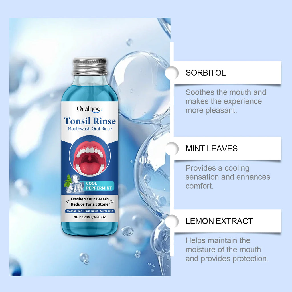 Fresh Breath Mouthwash - Herbal Gum-Care Mouthwash for Oral Care, Eliminating Bad Breath, Freshening the Mouth Zpaxo