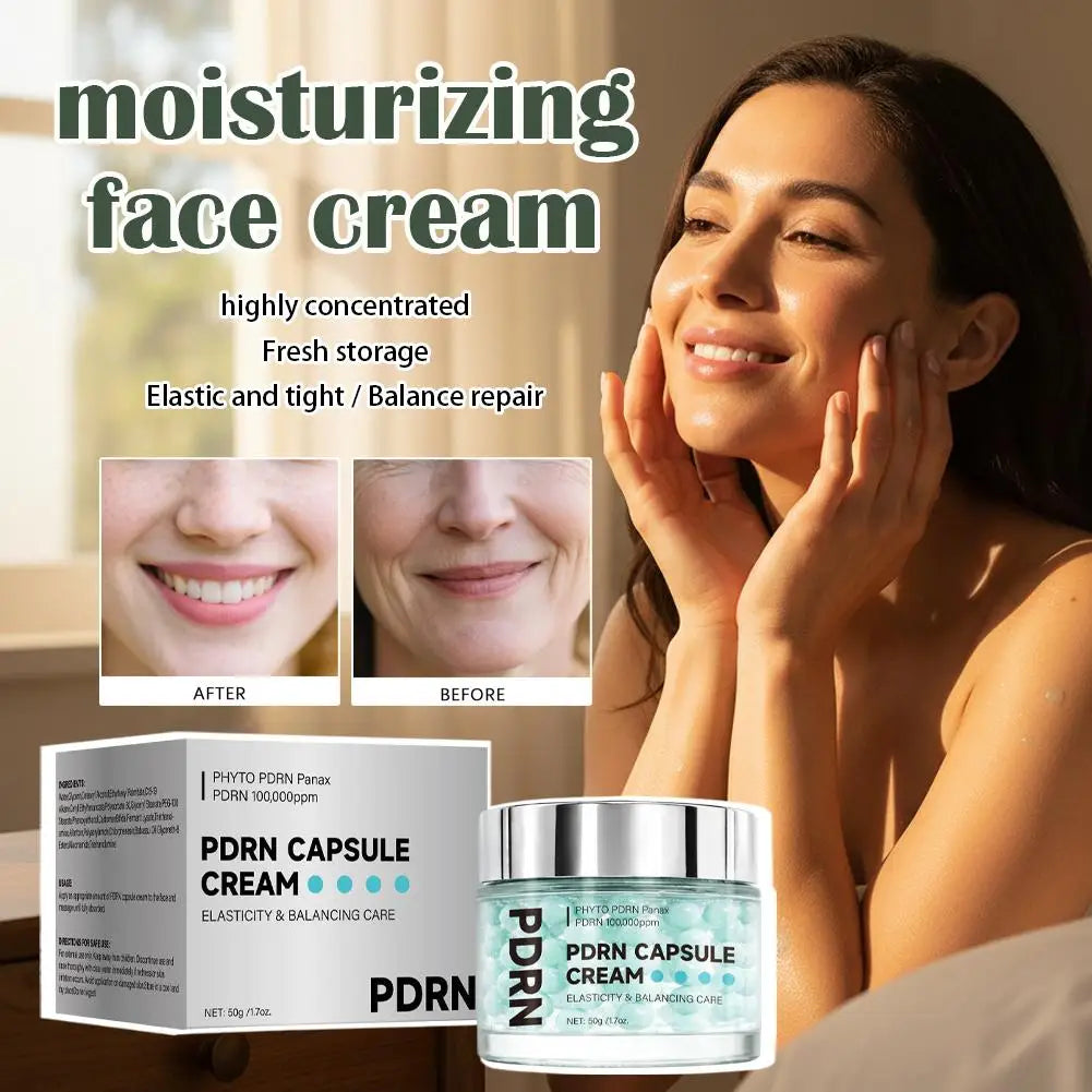 Pdrn Capsule Revitalizing Cream High Concentration Skin Repair Firming Moisturizing Elasticity & Balancing Care Zpaxo