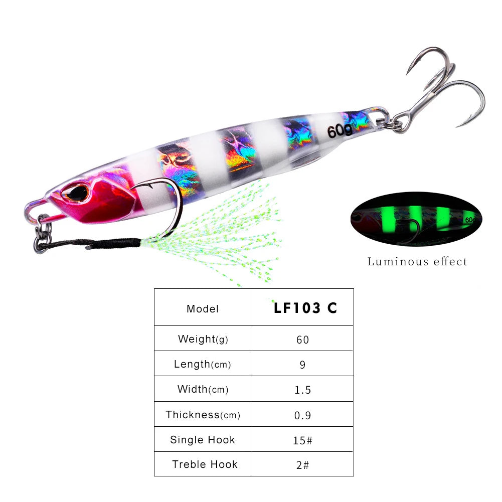 Luminous Artificial Lures Realistic Fishing Bait Simulation Squid