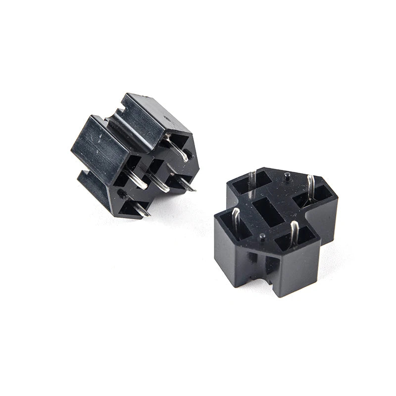 Automotive Car Auto 40A 5 Pin SPDT Relay Socket Connector Adaptor PCB