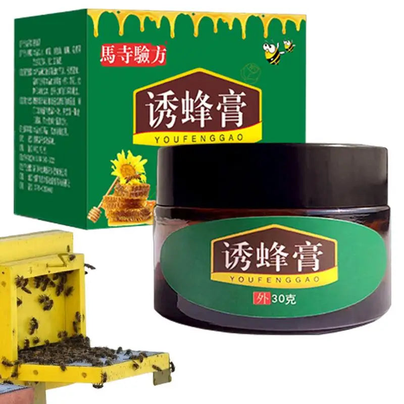 Bee Attractant Balm Lures Outdoor Wild Bees Catcher Easy Attract