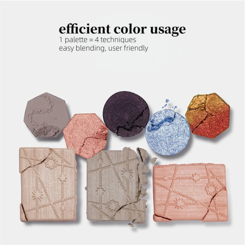 Girlcult MARTIAL WORLD COMPLEX All-in-one Face Palette Eyeshadow Zpaxo
