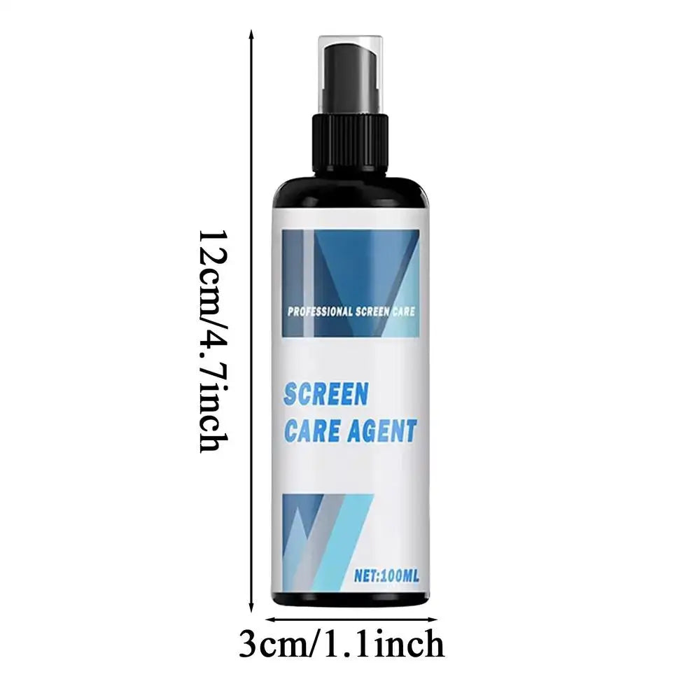 Phone Screen Cleaner Spray Anti Fog Lens Wipe Solution Camera Glasses