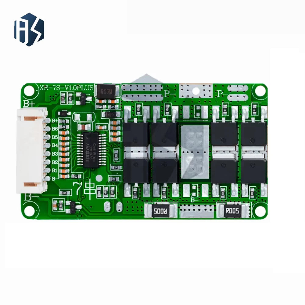 ‌7S 24V Lithium Battery BMS – 10A/15A/18A Li-ion/LMO/Ternary Protection Board with Balance Charging & Over-Discharge Zpaxo