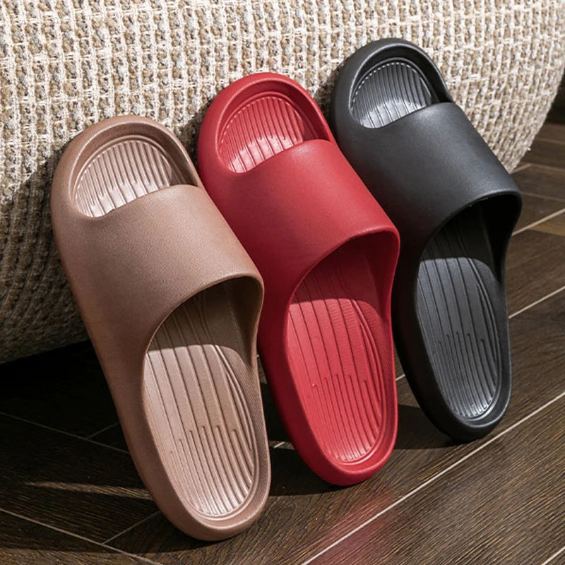 Men's Slippers Summer EVA Comfortable Anti-slip Soft Soles House