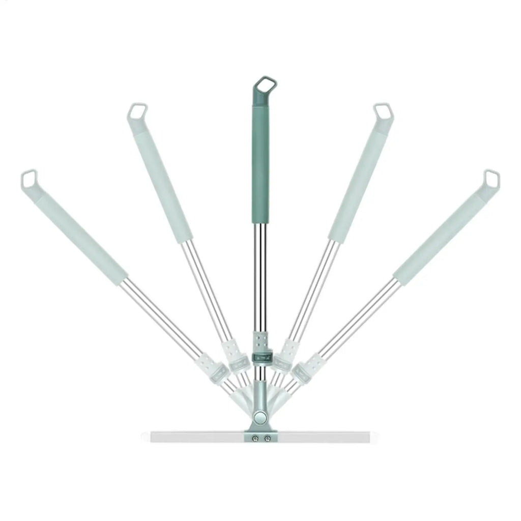 Floor Scrub Broom Scraping Broom with Telescopic Handle Household Cleaning Tool for Floor Bathrooms Kitchens Showers Tile Pet Zpaxo