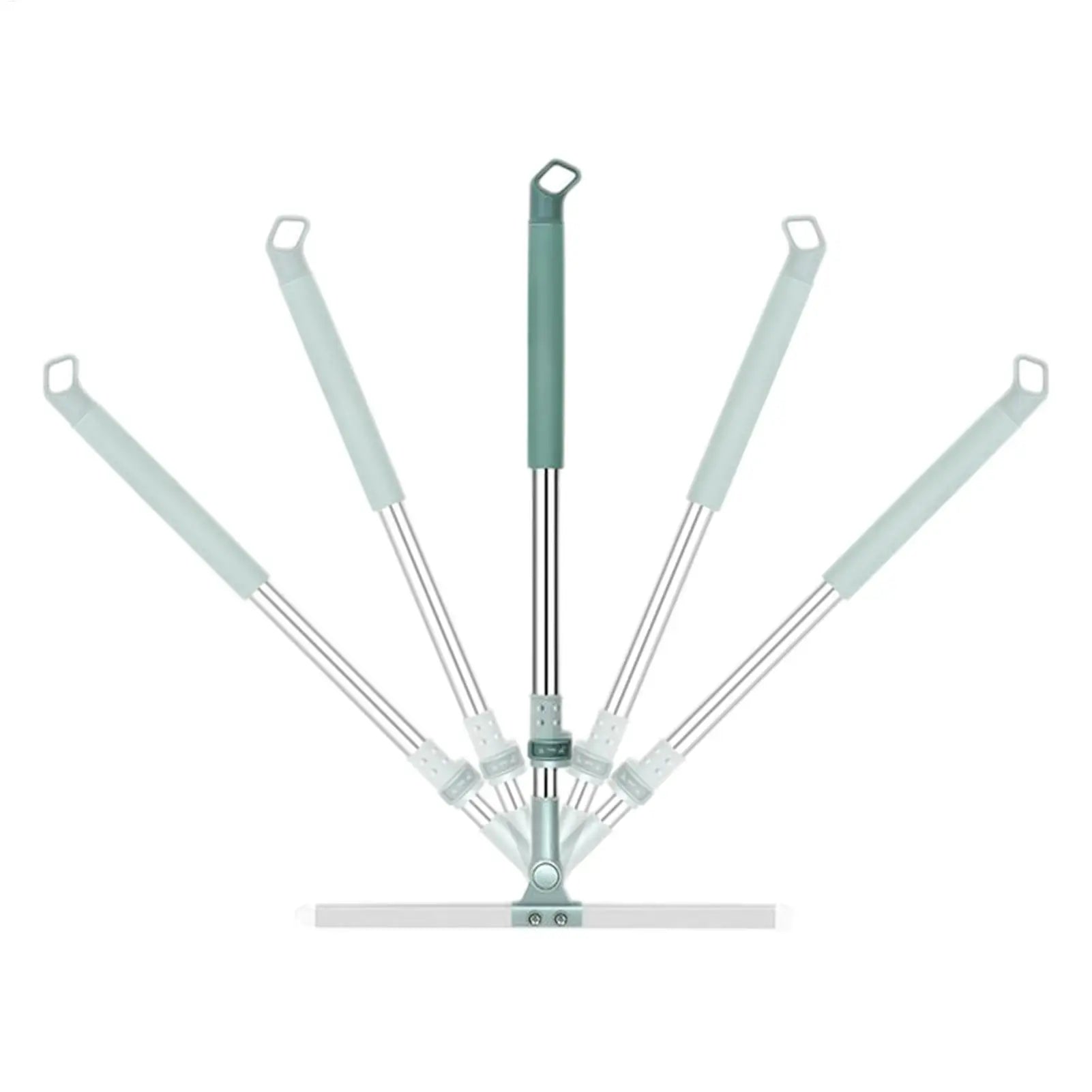 Floor Scrub Broom Scraping Broom with Telescopic Handle Household Cleaning Tool for Floor Bathrooms Kitchens Showers Tile Pet Zpaxo