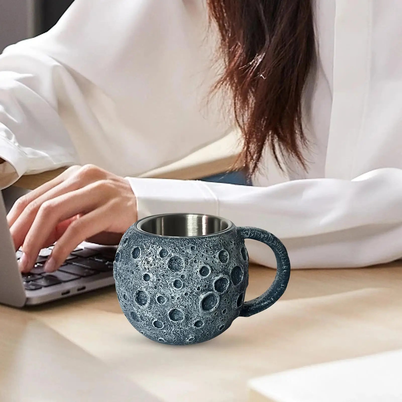 Coffee Cup Astronaut Cute Mugs Women Novelty Drinkware Aesthetic Room