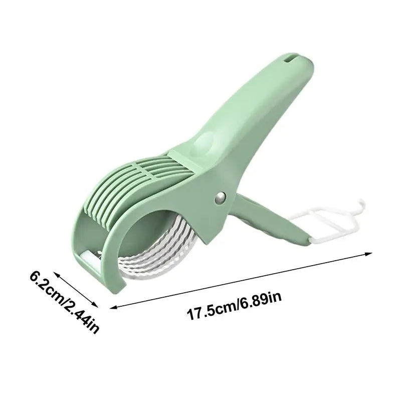 Stainless Steel Manual Slicer Fruit Vegetable Press Sausage Salad