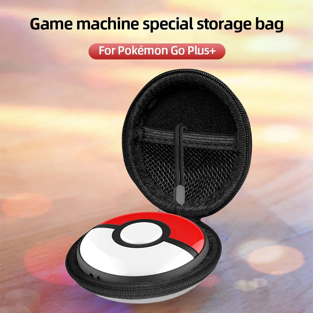 Storage Case EVA Protective Hand Strap Zipper Closure Shockproof Pok Zpaxo
