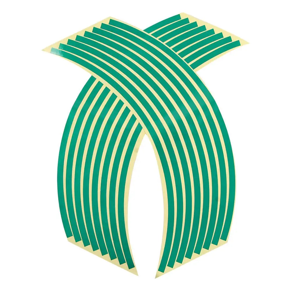 Stickers Reflective Stripes Motorcycle Stickers Wheel Rim Tape Motorcycles Wheel Sticker Rim Stripe Tape Reflective Sticker Zpaxo