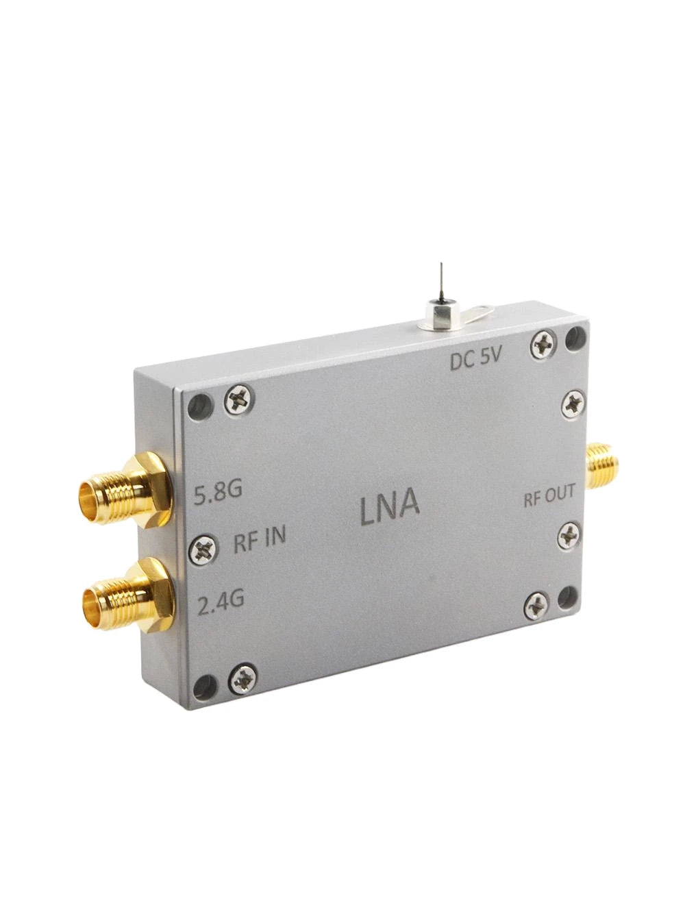SDR Software Defined Radio with 2.4 5.8G LNA Dual Frequency Testing Low Noise Amplifier Zpaxo