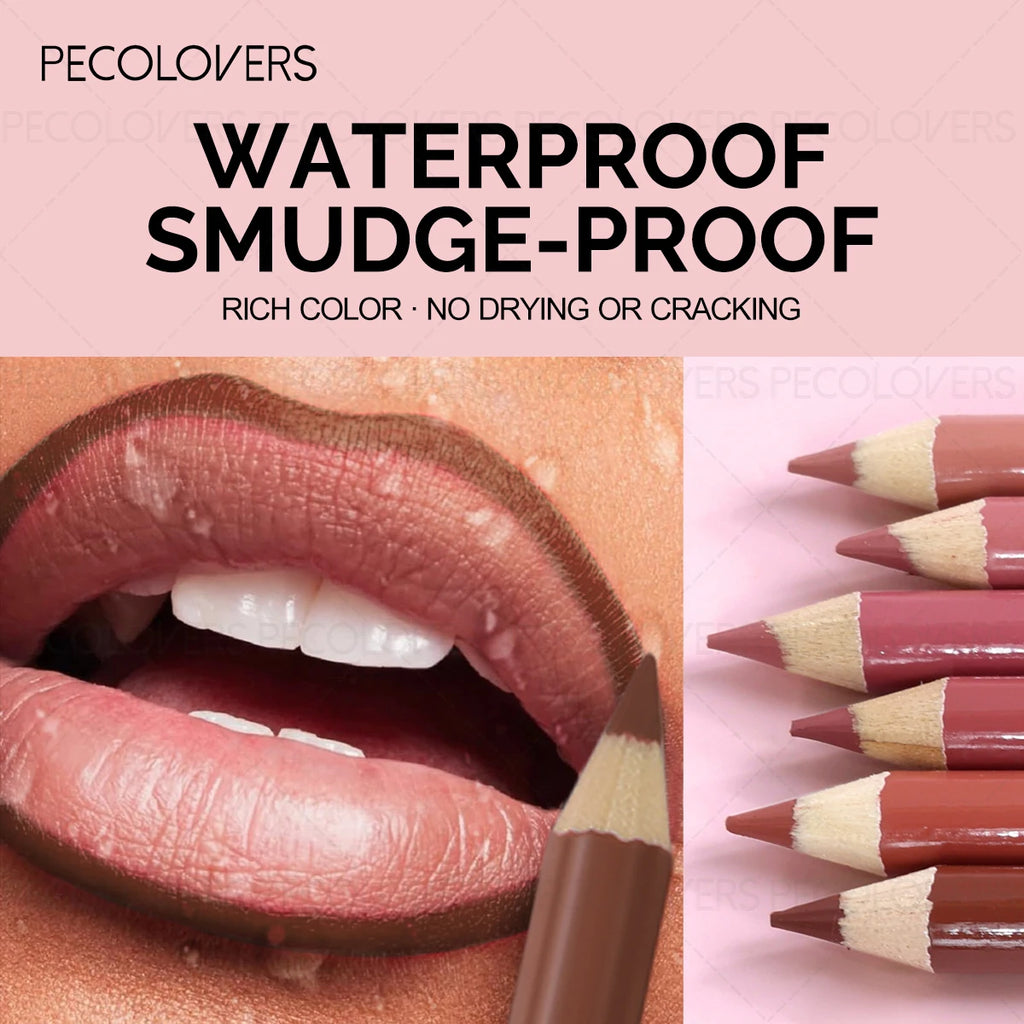 Nude Matte Lip Pencil - Long-Lasting Lip Liner & Matte Lipstick-like Texture，Perfect Christmas Gift Zpaxo