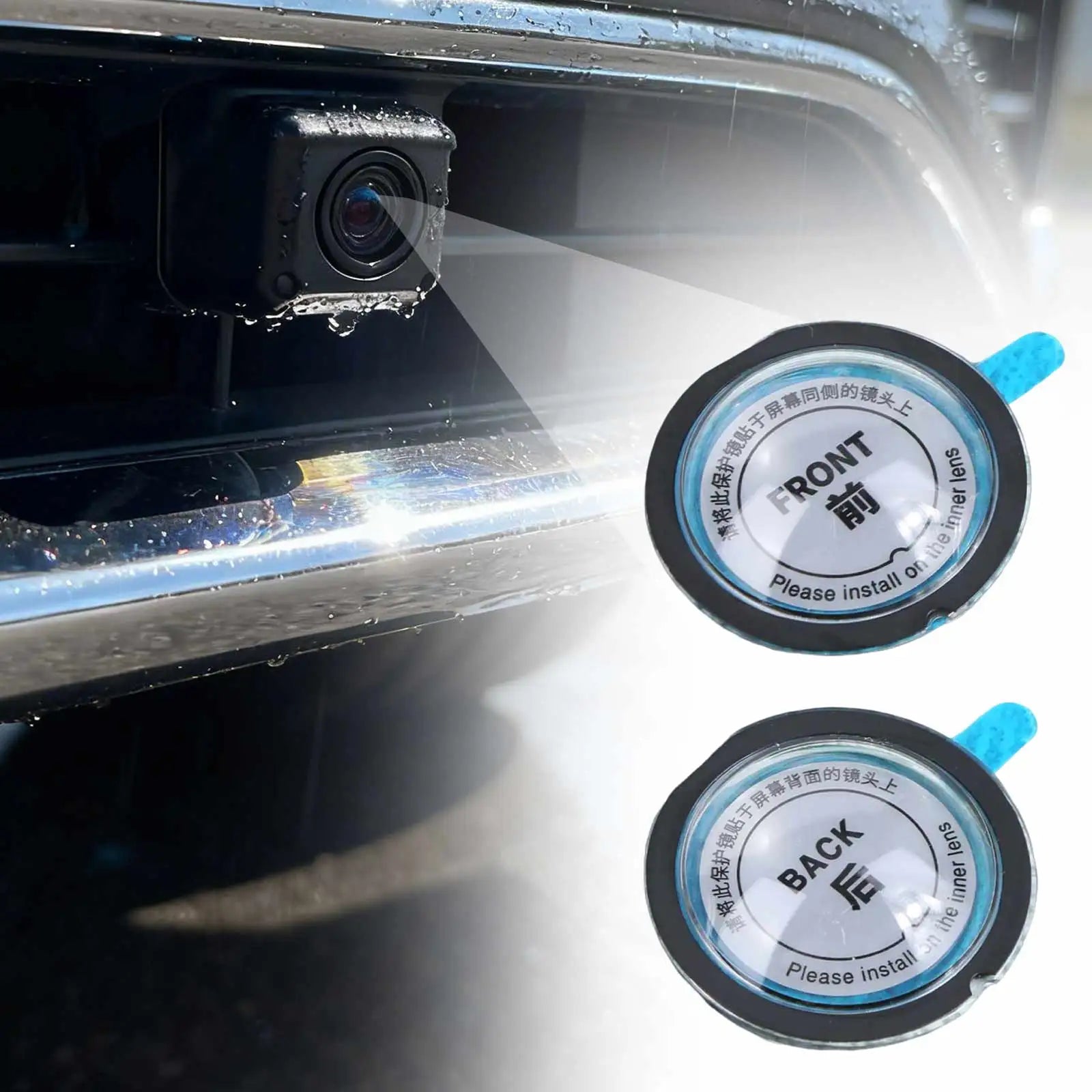 Front Rear Camera Lens Protection Cover X3 Protective Tesla Model Y