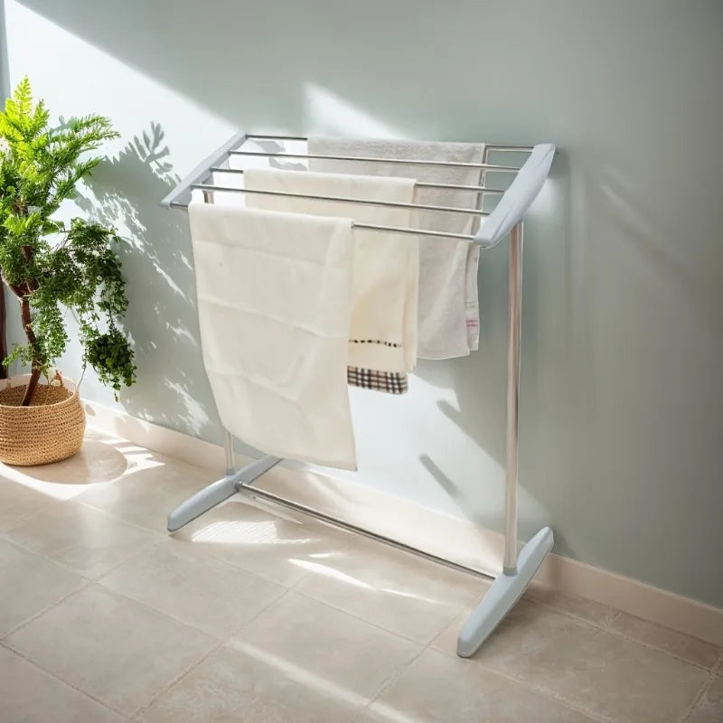 Stainless Steel Drying Rack Multi-purpose Clothes Hanger Indoor