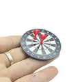 ▶1set Miniature Dollhouse Dart Board Darts Game Set Play Doll House Miniaturas Home Decor Accessories Toy Pretend Play Toy Zpaxo A1