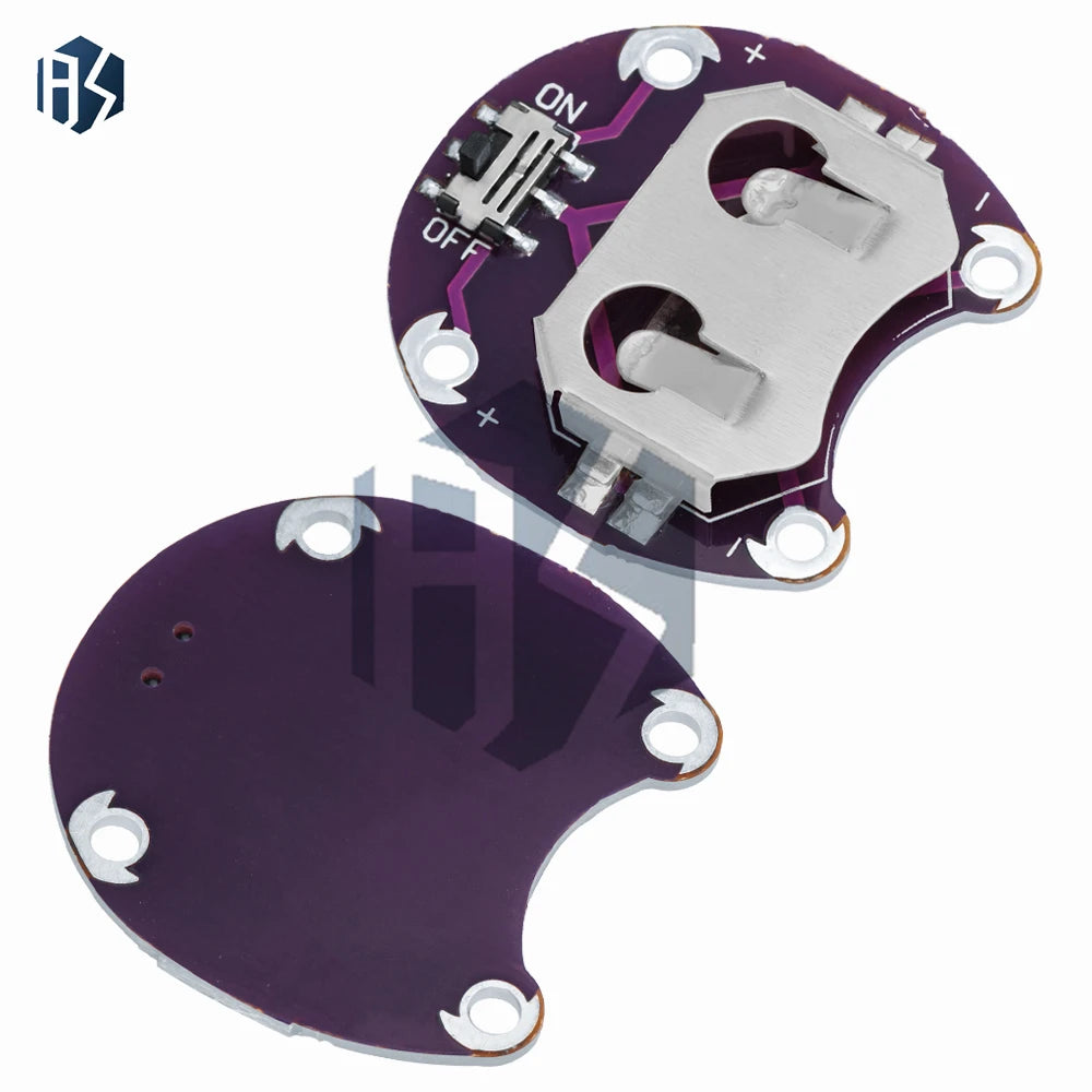 Lilypad Coin Cell Battery Holder CR2032 Mount Module Arduino DIY Zpaxo