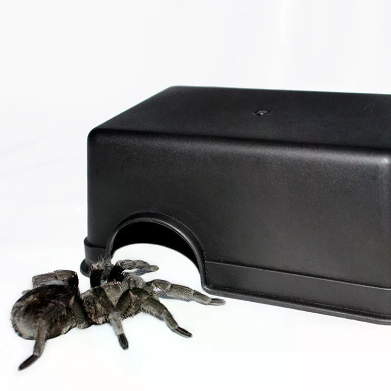 Basking Hide Habitat Aquarium Landscaping Terrarium Decor Reptile Hiding Cave Turtle Lizard Snake Hide Rest Cave Reptiles Toys Zpaxo